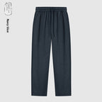Men's Linen Cotton Straight Leg Pants