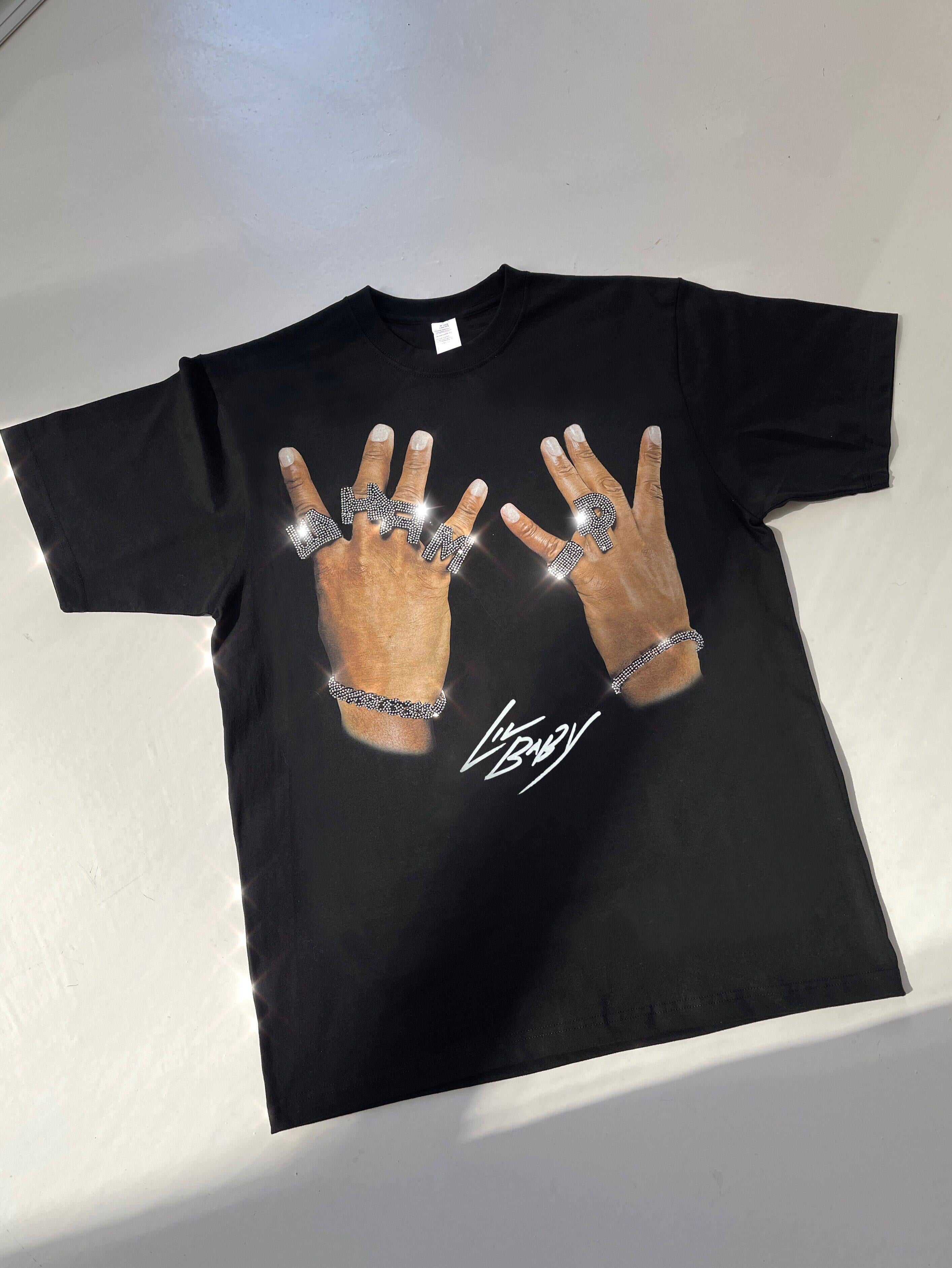 Lil Baby Rhinestone Vintage T-Shirt