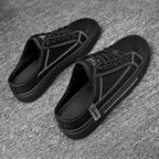 Mens Canvas Slip On Slippers