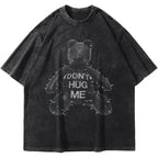 Vintage Washed Cotton Graphic T-Shirt