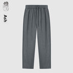 Men's Linen Cotton Straight Leg Pants