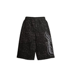 Men's Leopard Print Cotton Blend Casual Shorts