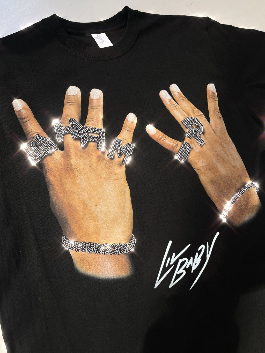 Lil Baby Rhinestone Vintage T-Shirt
