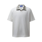 Mens Embroidered Short Sleeve Polo Shirt