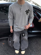 Men's knitted sweater