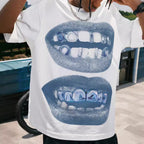 Graphic Print Cotton T-Shirt