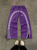 Casual Zipper Sweatpants Men Women