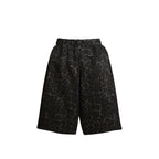 Men's Leopard Print Cotton Blend Casual Shorts