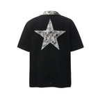 Mens Embroidered Short Sleeve Polo Shirt