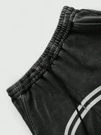 Casual Zipper Sweatpants Men Women