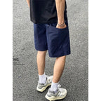 Mens Quick-Dry Cargo Shorts with Large Pockets Loose Fit