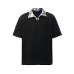 Mens Embroidered Short Sleeve Polo Shirt